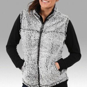 Boxer Craft Cozycore‎ Sherpa Vest With Pockets XL Fuzzy Cozy